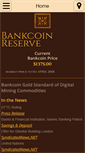 Mobile Screenshot of bankcoinreserve.com